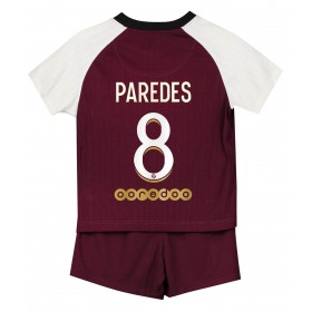 Fußballtrikots Paris Saint-Germain PSG Leandro Paredes 8 Kinder 3rd trikot 2021